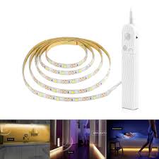 Wholesale 2m Motion Sensor Led String Light For Cabinet Stairs Hallway Under Bed Lighting Warm White Light From China