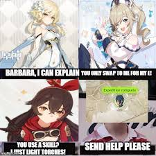 Time To Upset All 5 Of You Kaeya Fans Again I M Sorry But A Man Needs His Ore Anime Funny Anime Memes Impact