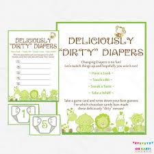 Take a look at our inspiring baby shower game ideas to make the shower one to remember. Safari Baby Shower Deliciously Dirty From Ohbabyshower On Etsy