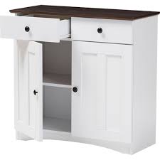 lauren 2 doors buffet kitchen cabinet