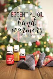 Handmade Holiday Diy Hand Warmers With Essential Oils Diy Hand Warmers Essential Oils Gifts Aromatherapy Gifts