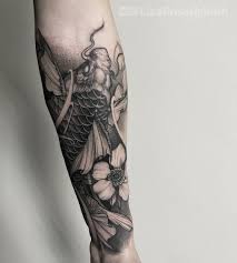 Koi Fish Tattoo By Lizaposadskikh Koi Tattoo Design Tattoos For Guys Koi Tattoo Sleeve