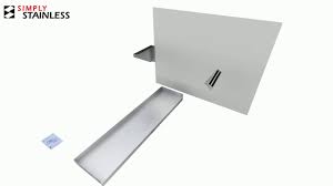 Water resistance expertly crafted from premium materials. Simply Stainless Wall Shelf Southern Hospitality