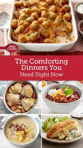 The Comforting Dinners You Need Right Now Dinner Betty Crocker Recipes Dinner Recipes