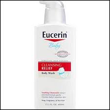 Eucerin Baby Cleansing Relief Body Wash Eczematreatmentcenter Body Wash Baby Sensitive Skin Eczema Lotion