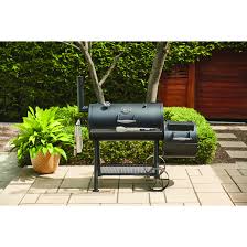 Char broil charcoal grill with offset smoker. Oklahoma Joe S Highland Charcoal Offset Smoker 900 Sq In Steel Black 15202037 Rona