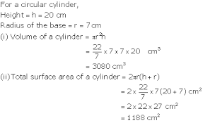 This multiple choice questions will help icse and cbse students to prepare well for their examinations. Chapter 20 Cylinder Cone And Sphere Surface Area And Volume Selina Concise Mathematics Part Ii Solutions For Class 10 Mathematics Icse Topperlearning