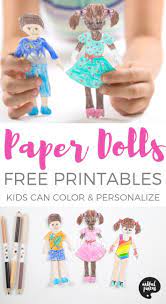 I'm sure a lot of parents and kids are stuck at home. Printable Paper Dolls For Kids To Color Personalize And Dress Free Printable Paper Dolls Paper Dolls Paper Doll Template