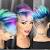 Bright Funky Hair Colours For Short Hair