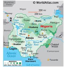 Map of lagos area hotels: Nigeria Maps Facts World Atlas