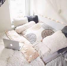 Fuzzy Blanket Laptop Room Inspiration Home Decor Home Bedroom