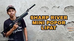 Hunting mini popor lipat silinder 6 peluru otomatis. Senapan Angin Mini Popor Lipat Youtube