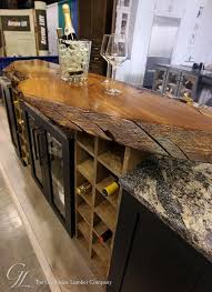 Live Edge Wood Countertop Of English Wych Elm In Medina Ohio Kitchen Design Diy Kitchen Renovation Kitchen Remodel