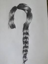 Drawing Realistic Hair This Is About My Third Attempt To Draw A Braid Like This Don T Laugh I Haven T Had An Art Class In My Life Art Class Drawings Art
