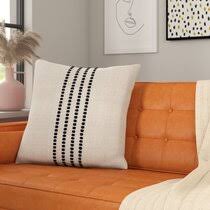 Enjoy free shipping on most stuff, even big stuff. Modern Ivory Cream Navy Throw Pillows Allmodern