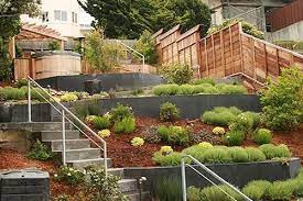 Before After 5 Gardens By Paxton Gate Terraced Landscaping Hillside Landscaping Steep Hillside Landscaping