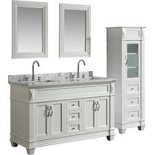 60 inch hudson double sink vanity set