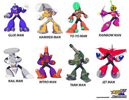 Megaman Robot Masters Two Mega Man 10 Characters That