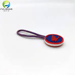 Custom Round Rubber Logo Zipper Pullers suppliers,new disign ...