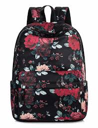 Floral backpacks are constructed of fabrics decorated with dainty patterns of flowers or multicolor, festive designs that bring out garden colors in bold impressionistic or abstract styles. Vintage Floral School Backpack For Girls Large College Bags Daypack China School Bag And Laptop Bag Price Made In China Com