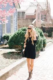 Little Black Dress How To Style A Little Black Dress Off The Shoulder Dress Spring Outfit Ideas Fashion Spring Fashion Outfits Groovy Fashion