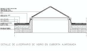 Lucernarios de hormigon translucido para colocar en las cubierta de fibrocemento. Descarga Gratuita Del Bloque Autocad Detalles De Cubiertas 8