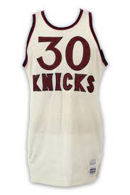 Almost 10% of players retired by naismith hall of fame wore a knicks jersey. New York Knicks Jersey History Jersey Museum