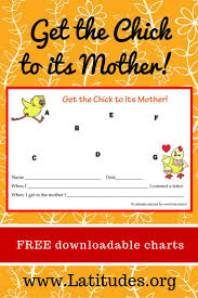 Free Behavior Chart For Single Behaviors Chick To Its