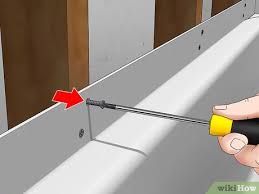 Remove the tub spout and remove the wall surface all around the tub to a height of about 8 inches. How To Replace A Bathtub With Pictures Wikihow