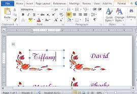 Once selected, a window will. Thanksgiving Place Cards Maker Template For Word