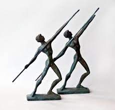 They were held in honor of zeus, and the greeks gave them a mythological origin. Javelin Thrower Bronze Statue Spear Thrower Athlete Ancient Greece Olympic Games Museum Quality Metal Art Sculpture Ancient Greece Olympics Metal Art Sculpture Ancient Greece