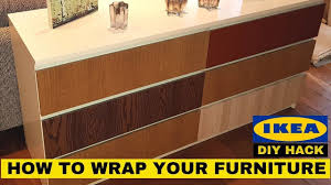 Customize Your Ikea Furniture Diy Hack With Vinyl Wrap Vinyl Wrap Furniture Furniture Vinyl Furniture