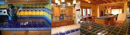 kitchen countertops  mexican tile designs