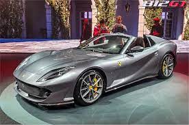 The values of fuel consumptions and co2 emissions shown were determined according to the european regulation (ec) 715/2007 in the version applicable at the time of type approval. Ferrari 812 Gts Revealed Autocar India