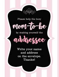 Sign language printables in.doc format. Pink Donut Help The Busy Mom To Be Printable Donut Address Your Envelope Sign Make Yourself The Addressee Address Your Thank You Card Art Collectibles Digital Prints Delage Com Br