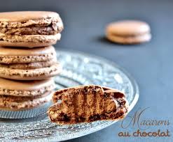 Macarons Au Chocolat Macaron Chocolat Recette Macaron Recette Macaron Facile