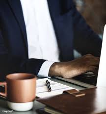 Black Businessman Using Computer Laptop Free Image By Rawpixel Com Wharton Business School Business Man Business School