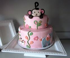 Monkey Cakes Decoration Ideas Little Birthday Cakes