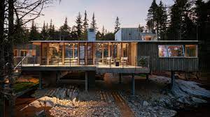 It is separated from chandler bay to the southwest by roque island and great spruce island. Englishman Bay Retreat Englishman Bay Maine Whitten Architects