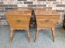 We did not find results for: Ethan Allen Furniture Nutmeg Maple Heirloom Vintage Dough Box End Tables Maple Furniture Ethan Allen Furniture Vintage Furniture