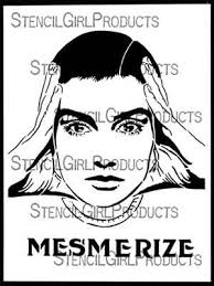 Asteria Large (L802) Stencil designed by Andrea Matus deMeng for  StencilGirl (9