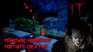 › fortnite scary escape map code. Find The Penny S Wise 1 5 Players Horror It Pennywise Map Chitaz Fortnite Creative Map Code