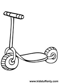 Scooter coloring page print coloring page download pdf tags: Printable Scooter Means Of Transportation Coloring Pages Coloring Pages Printable Scooter