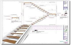 Double Stringer Steel Staircase Detail With Concealed Tread Step Steel Stairs Stair Detail Staircase