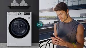 Máy Sấy Bơm Nhiệt LG 9 Kg DVHP09W