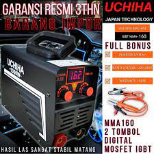 Kegunaan mesin las sangat dibutuhkan untuk menyambung logam seperti stainless steel, alumunium, aja, besi dan baja. Mesin Las Uchiha 450watt Japan Kualitas Tinggi Uciha 900w 130 160 A Shopee Indonesia