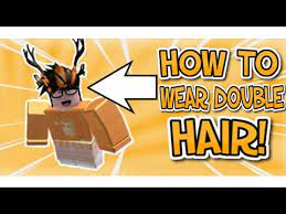 How to wear two hairs in roblox mobile tutorial how to wear 2 hairs on roblox mobile easy and simple roblox en app store how to put two hairs on roblox ipad no puffin can work on phone to free hair roblox roblox 25 game card digital download roblox egg hunt 2019 leaked eggs badges. How To Wear Double Hair On Roblox 2019 Mobile Edition Outdated Youtube