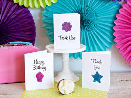 Order as many or as few cards as needed. How To Use A Potato To Make Greeting Cards How Tos Diy