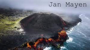 600 kilometers northeast from iceland and 950 kilometers . Jan Mayen Youtube