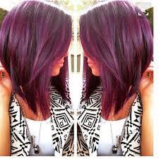 Dark Burgundy Hair Color Hair Styles Thin Hair Haircuts Plum Hair